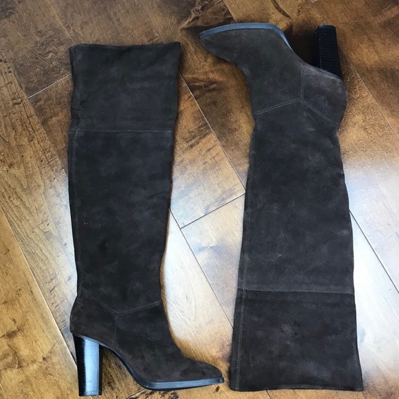 Nine West Shoes - ⭐️Nine West over the knee suede boots
